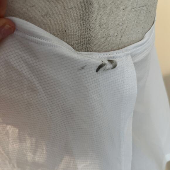 ATHLETA Women's Grid Knit Singlet Tank Size S In Bright White - Picture 7 of 14